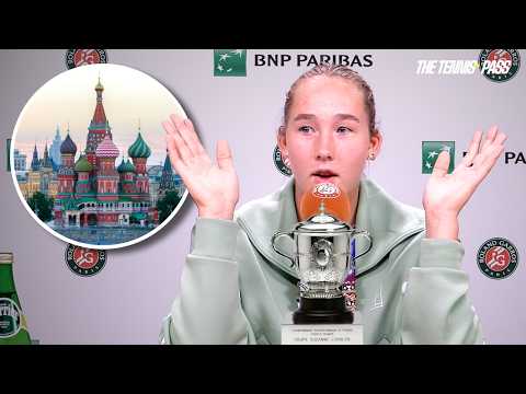Russian Teen Star Andreeva Explains How She'll Focus On The French Open Final & NOT Her Nationality!