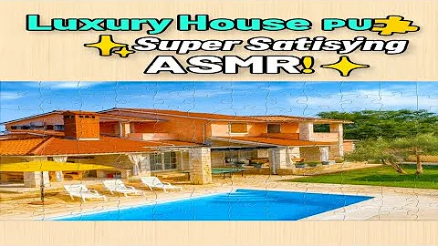“Relaxing Jigsaw Puzzle | Luxury House Puzzle ASMR | Super Satisfying Video | PUZZLEMASTER78”
