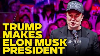 Trump Reclassifies Elon Musk To Shield Him From Ethics Rules