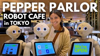 Robot Cafe in Shibuya, Tokyo: Pepper Parlor!