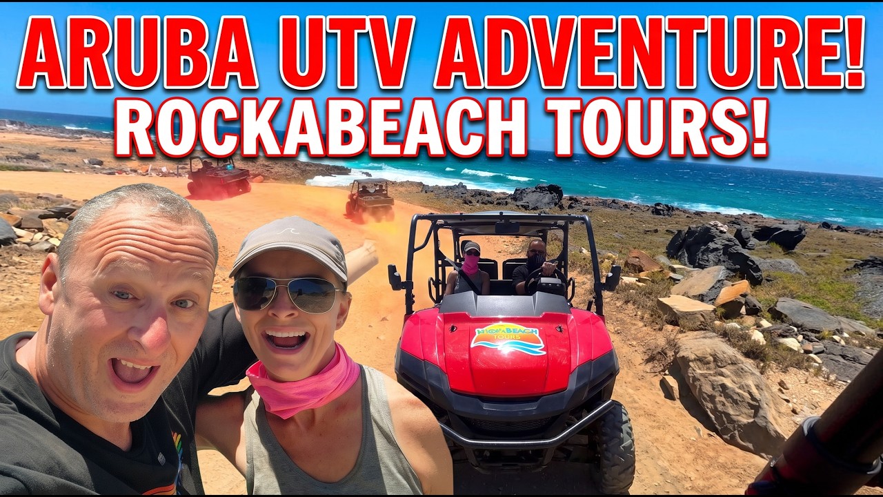 Aruba UTV Tour: Natural Bridge, Cave Pool, Ruins & More!