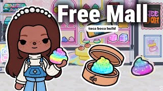  FREE MALL IN TOCA BOCA//!🩷🦪 | Squishy store/Starbucks/, Spa, /Wedding Store & MORE! screenshot 5