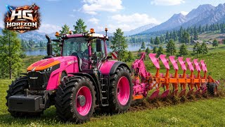 Modern Tractor Driving Simulator Exploring The Farm Roads screenshot 3