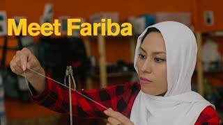 Faribas a refugee designer-maker taking business into her own hands