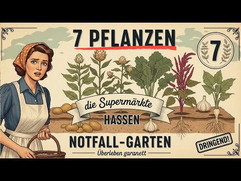 7 PFLANZEN die dein Leben retten können! (Notfallvorrat Revolution)
