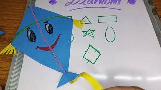 Diamond shape for preschool