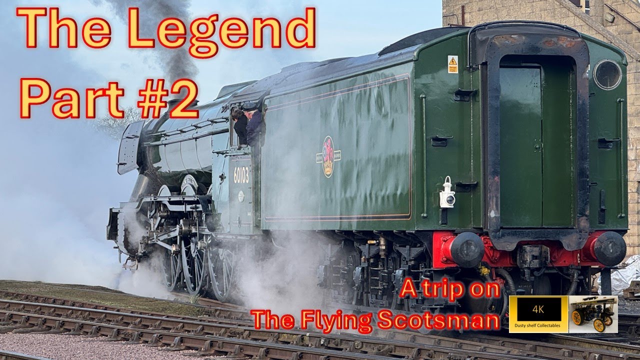 In steam, The Flying Scotsman, Nene Valley Railway March 2025 - Part 2