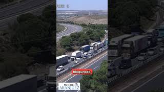 🚨 Corte total en la A-4: Grave accidente a la altura de Ontígola afecta a Aranjuez