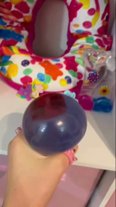Cut open your favorite stress ball! FIDGET FORTUNE...