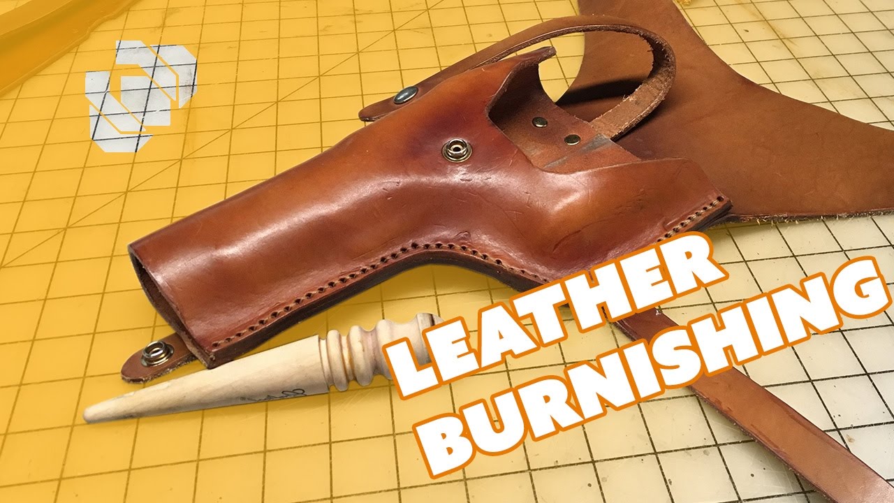 How to Burnish Leather w/GSTQ Fashions - Prop: Shop