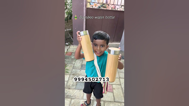 🎍மூங்கில் தண்ணீர் பாட்டில்#bamboo #waterbottle #woodenproducts #bambooproducts #bamboo1