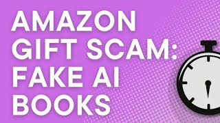 Holiday gift warning: How to spot fake AI books on Amazon (Amazon AI scams)