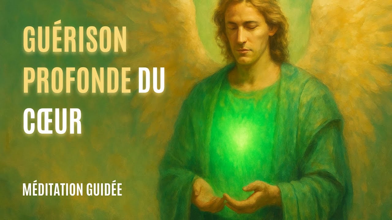Guérison du Cœur avec l’Archange Raphaël 💚 Méditation Guidée Puissante et Apaisante
