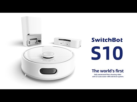 SwitchBot S10 | Absolutely Hands-Free Floor Cleaning Robot