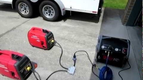 Canadian EU2000i parallel