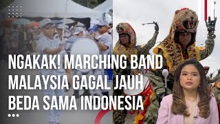 Hilarious, Malaysian Marching Band Fails Unlike Indonesian TNI Marching Band