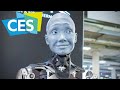 Ameca The Most Advanced Humanoid Robot Yet Will BLOW YOUR MIND! 🤯 (CES 2022) | Raymond Strazdas