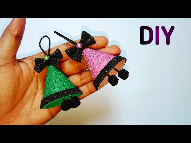 Easy Craft❄ How to make Christmas bells decoration with foam