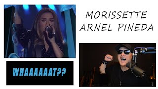 Morissette &amp; Arnel PIneda - Aerosmith Medley | REACTION