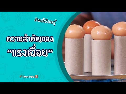 ความสำคัญของ "แรงเฉื่อย" : คิดส์เรียนรู้