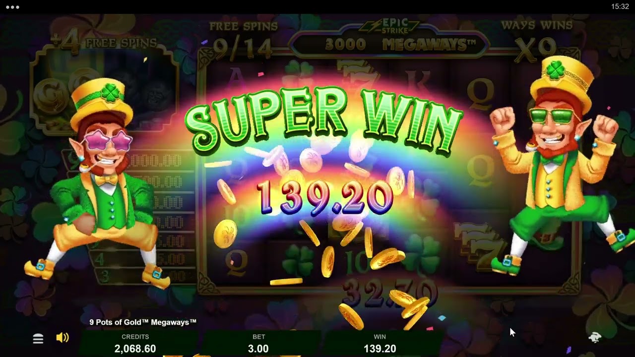 9 Pots of Gold Megaways Slot (Games Global) Review 2023 & Free Demo Game