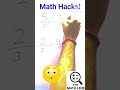 🧠 “Fastest Way to Solve ANY Math Problem!” ⚡ “Math Trick You Wish You Knew Earlier!” #mathtricks