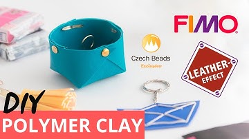 DIY FIMO Leather Effect Easy Tutorials