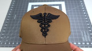 Super 3D Puff Caduceus Medical Hat