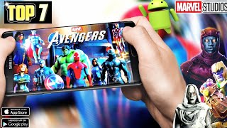 Top 7 Marvel Avengers Games for Android | best avengers games for android | marvel games for android