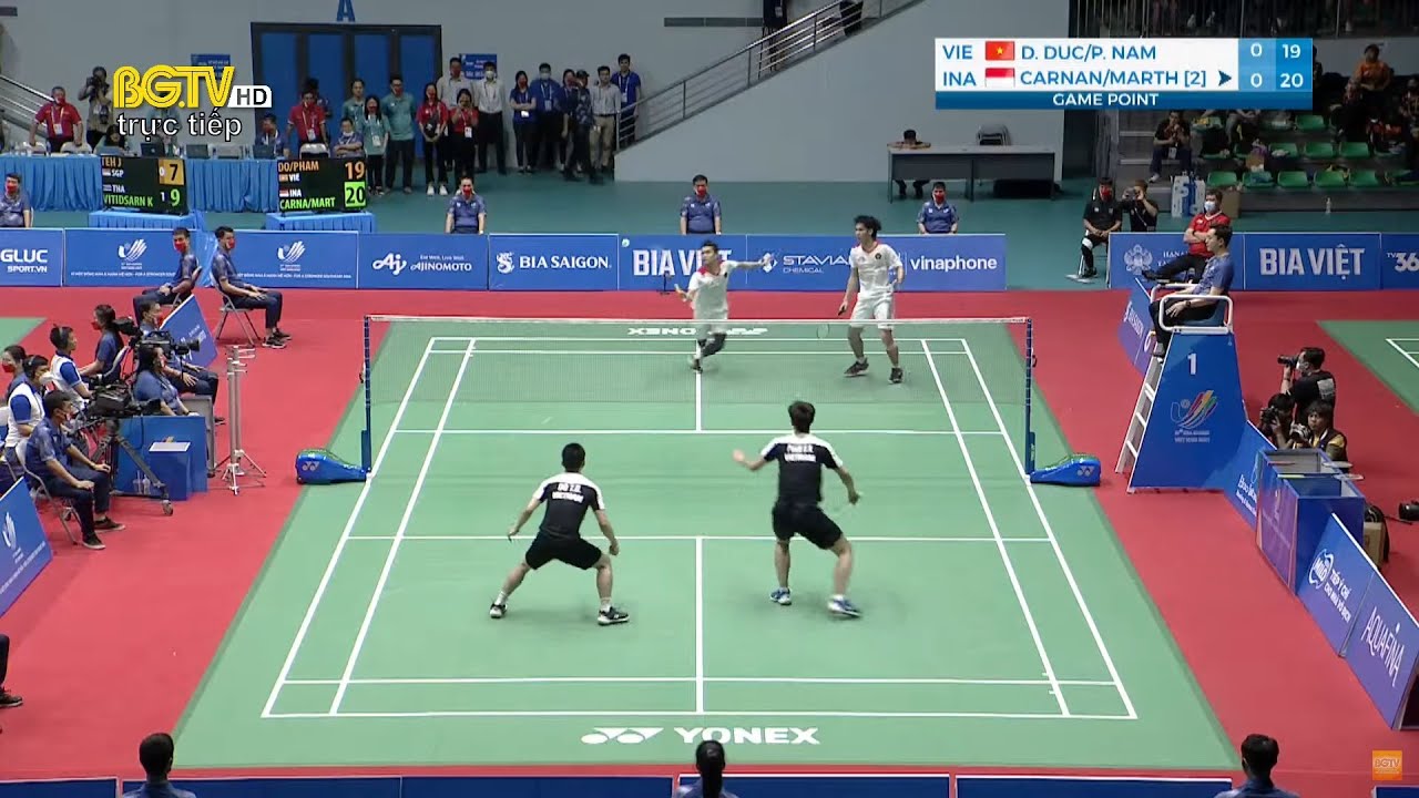 Live SEA Games 31 Badminton Semi-final Singles match (1pm 21/5/2022)