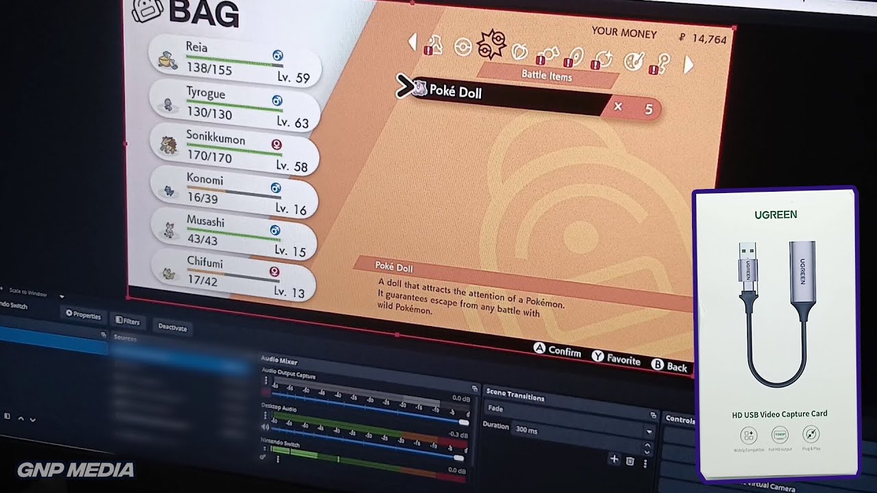 UGREEN Video Capture Card - For Nintendo Switch