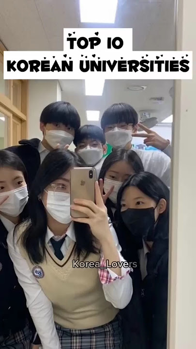 Top 10 Korean Universities 🇰🇷 #southkorea #shorts #shortvideo #university #seoul #korea #korean