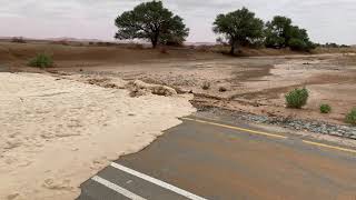 Water in the Sesriem Canyon, Sossusvlei (Namibia Floods 2021)