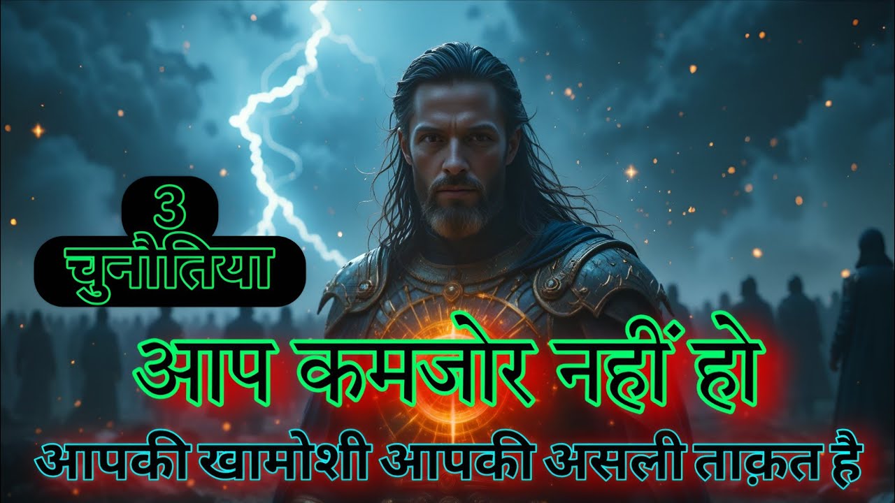 🌌 आपकी खामोशी आपकी ताक़त है | Silence Is Your Real Power