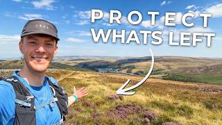 Solo Hiking SHINING TOR + Witnessing a Wild Fire! Peak District