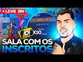 🔥 JOGANDO AO VIVO COM INSCRITOS 4X4 E 6X6 🔥 FREE FIRE AO VIVO 🔥
