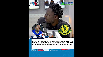 HUU NI WAKATI WAKE KWA MZIZE KUONDOKA YANGA SC MAKAPU 