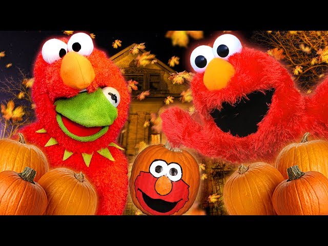 Kermit The Frog Tricks Elmo With Elmo Costume On Halloween Youtube - roblox 2019 archives pumpkin beans