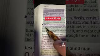 John8:58 kjv #faith #bibleverse #power #God #Jesus #love #like #live #gospel #prayer #hope #joy