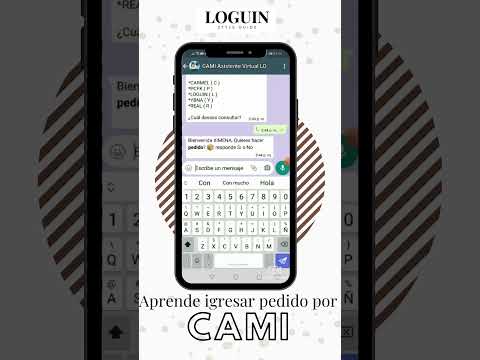 ¿Cómo subir pedido LOGUIN por Cami Asistente Virtual?