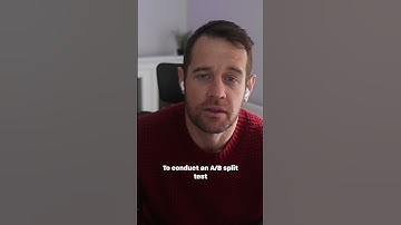What is A/B split testing?