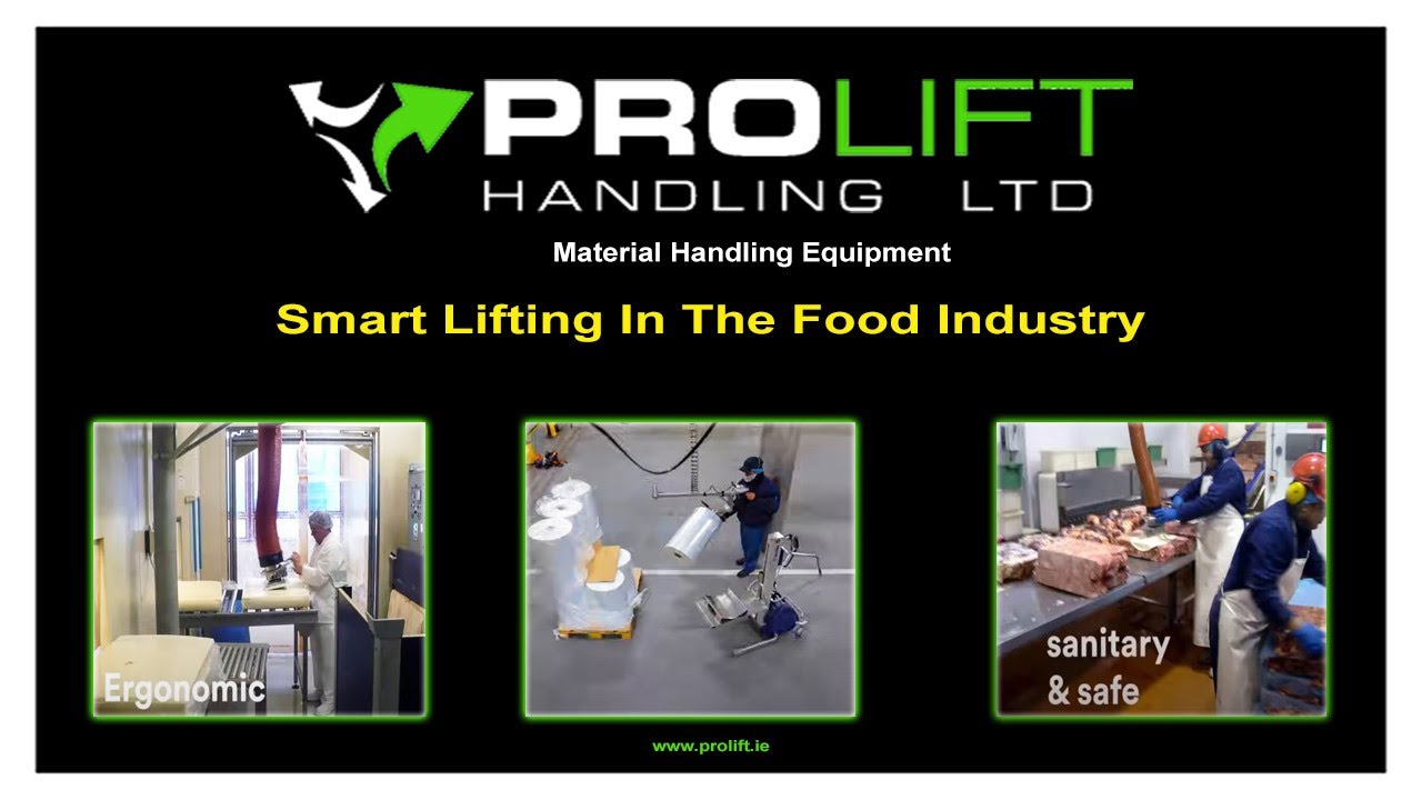 Material Handling Equipment Ireland Smart Lifting in the Food Industry