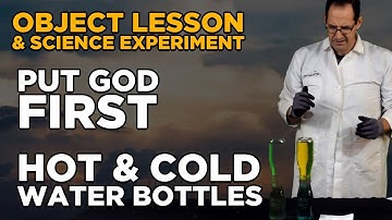 Put God First | Hot and Cold Water Bottles