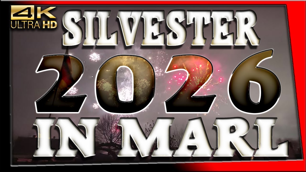 Drohnenflug an Silvester 2026 über Marl (Waldsiedlung) | 4K