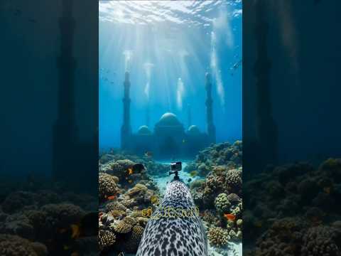 POV Exploring the Beauty of Mosques Under the Sea🕌🦭⁉️