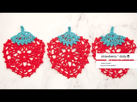 strawberry＊ハンドメイド＊レース編み＊ドイリー hqdefault.jpg
