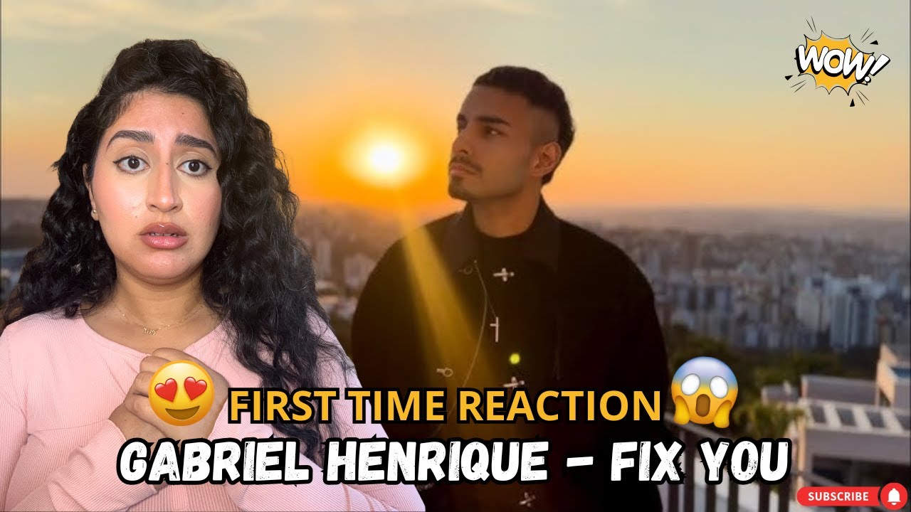 Moroccan girl reacts to more Gabriel Henrique ! Fix You - First time REACTION/REVIEW