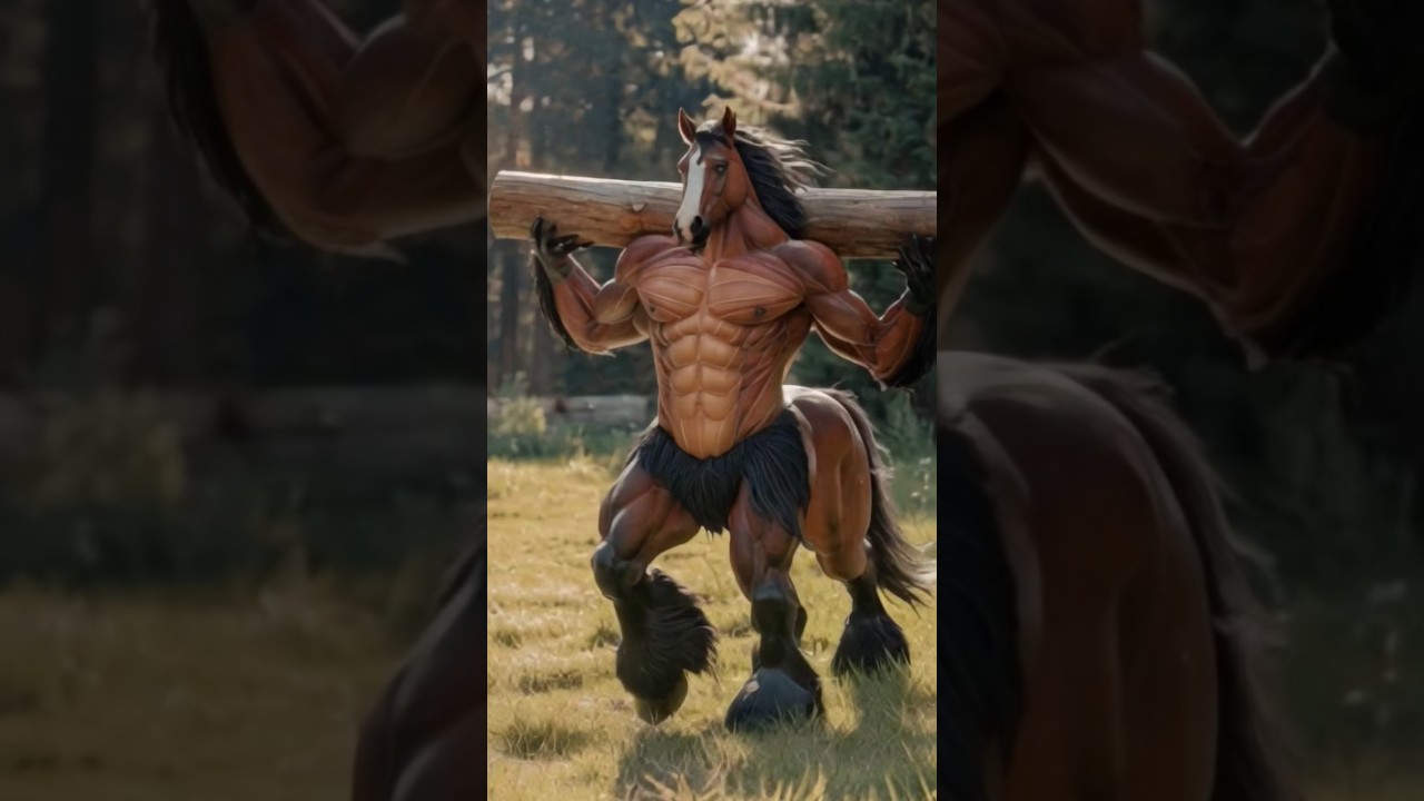 Human Horse + Hulk 