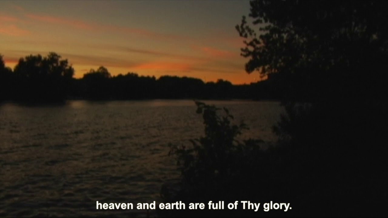 Sanctus from Andrew Downes' Sacred Mass for Solo Unaccompanied Voice