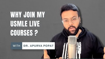 Why Choose My USMLE Step 1 Live Course? | Dr. Apurva Popat